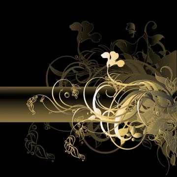 Floral background Stock Illustration