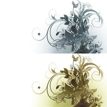 Floral background Stock Illustration