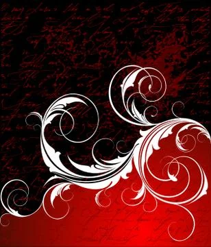 Floral background Stock Illustration