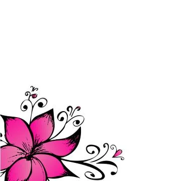 Floral background Stock Illustration