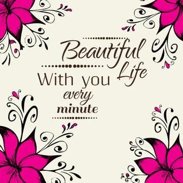 Floral background Stock Illustration