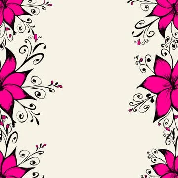 Floral background Stock Illustration
