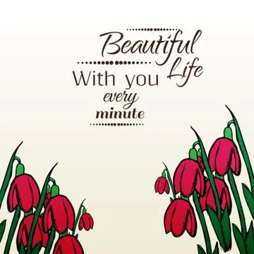 Floral background Stock Illustration