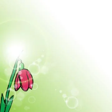 Floral background Stock Illustration