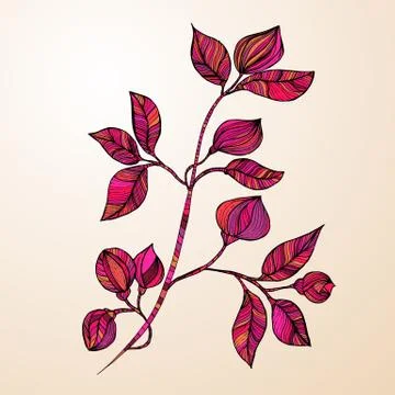 Floral background Stock Illustration