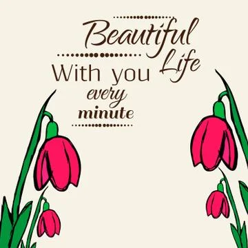 Floral background Stock Illustration