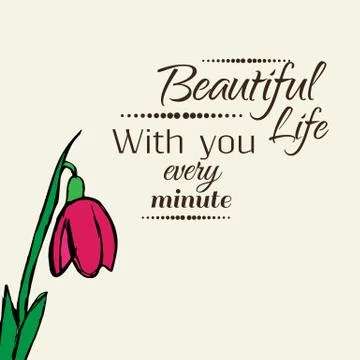 Floral background Stock Illustration