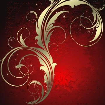 Floral background Stock Illustration