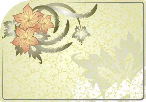 Floral background. 스톡 일러스트