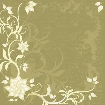 Floral background Stock Illustration