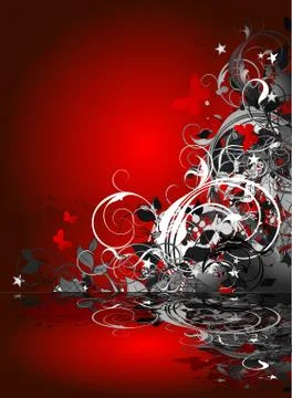 Floral background Stock-Illustration