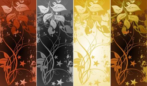 Floral background Stock Illustration