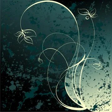 Floral background Stock Illustration