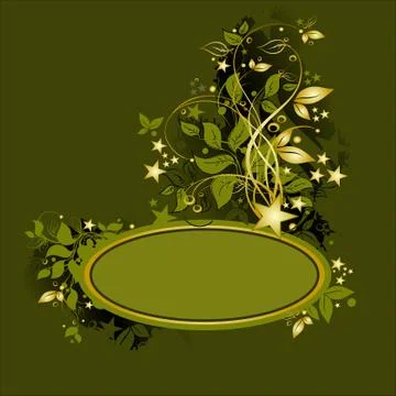 Floral background Stock Illustration