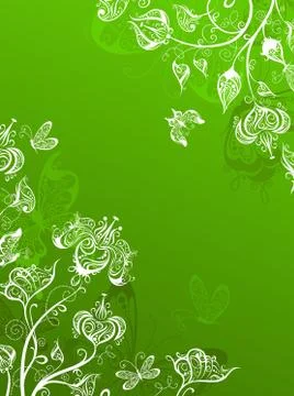 Floral background. Stock Illustration