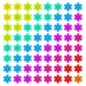 Floral Background Stock Illustration