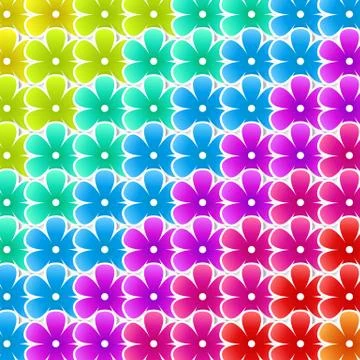 Floral Background Illustrazione stock