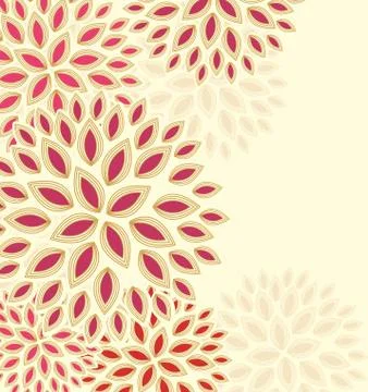 Floral background Stock Illustration