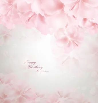 Floral Background Stock Illustration