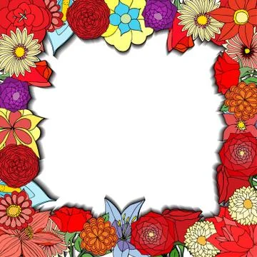 Floral background Stock Illustration