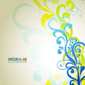 Floral background Stock Illustration