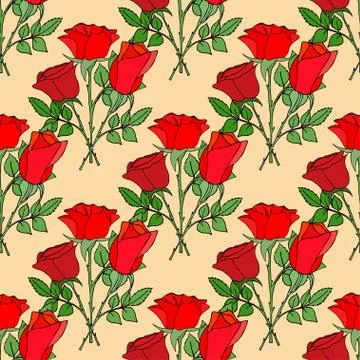 Floral background Illustrazione stock