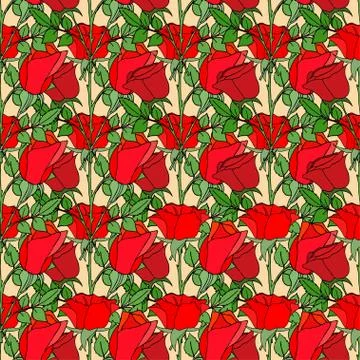 Floral background Stockillustratie