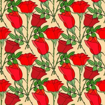 Floral background Illustrazione stock