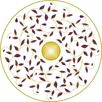 Floral background Stock Illustration