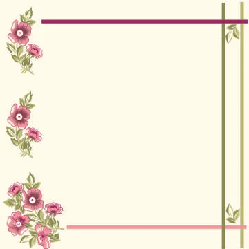 Floral background Illustrazione stock