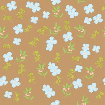 Floral Background Stock Illustration