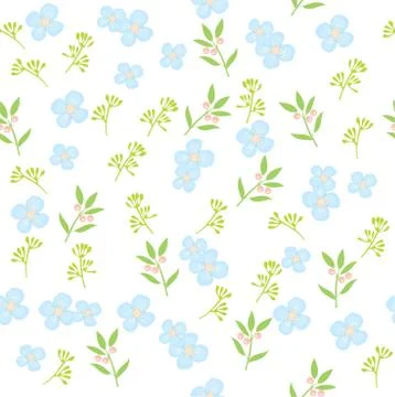 Floral Background Stock Illustration