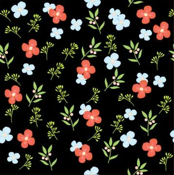 Floral Background Illustrazione stock