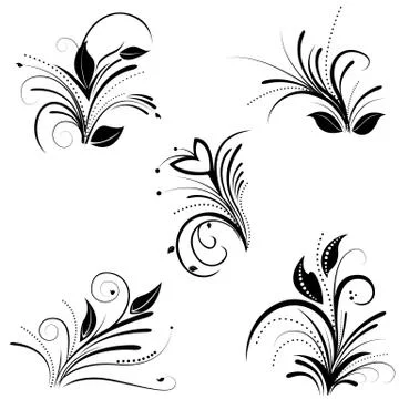 Floral background Stock Illustration