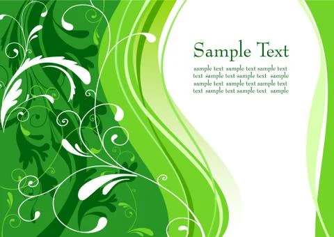 Floral background Stock Illustration