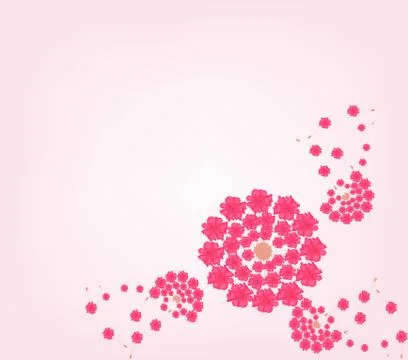 Floral background Stock Illustration