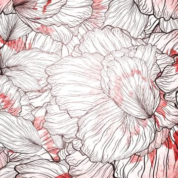 Floral Background Stock Illustration