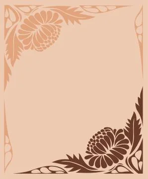 Floral background Stock Illustration