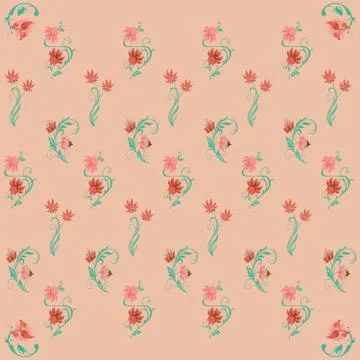 Floral background Stock Illustration