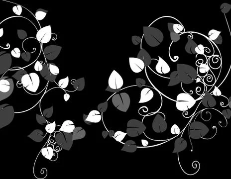 Floral background Stock Illustration