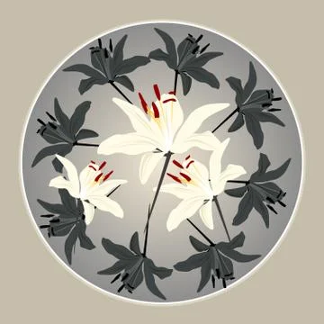 Floral background Stock Illustration