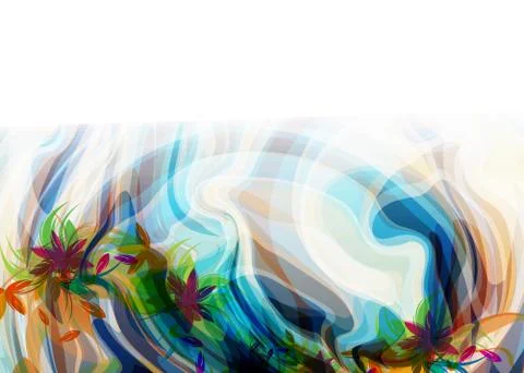 Floral background Stock Illustration