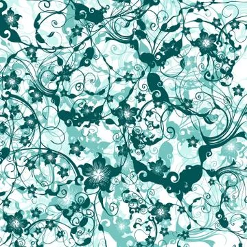 Floral background Stock Illustration