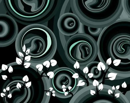 Floral background Stock Illustration