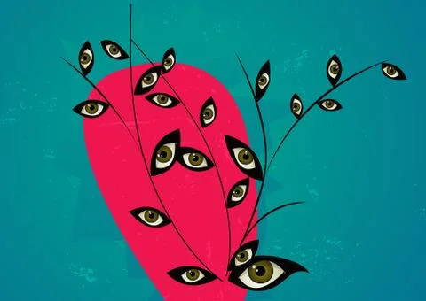 Floral background Stock-Illustration