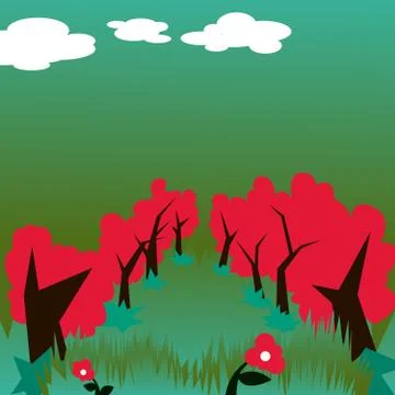 Floral background Stockillustratie