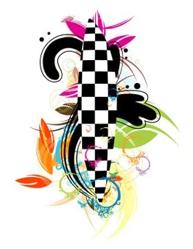 Floral background Stock Illustration