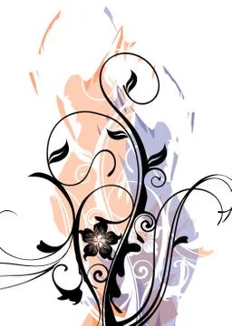 Floral background Stock-Illustration