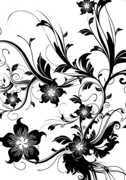 Floral background Stock Illustration