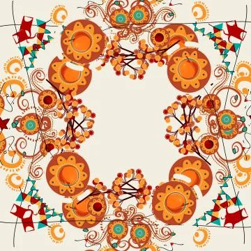 Floral background Stock Illustration